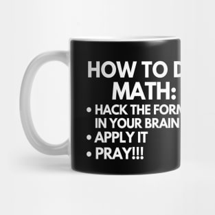 How to do math Mug